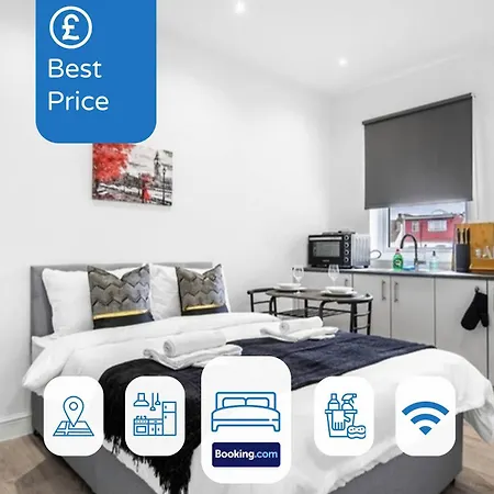 En-Suite Studio Rooms In London Near Wembley Stadium Exterior photo
