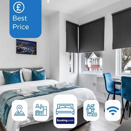 En-Suite Studio Rooms In London Near Wembley Stadium Exterior photo