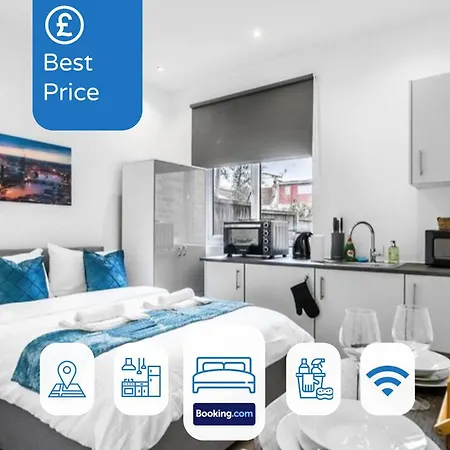 En-Suite Studio Rooms In London Near Wembley Stadium Exterior photo